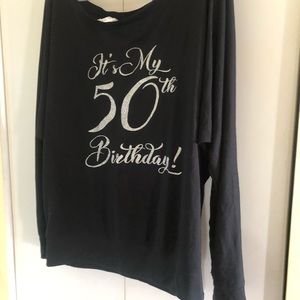 Fun 50th Birthday Top